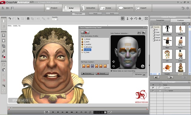 CrazyTalk Animator Crack Free Download Windows Mac